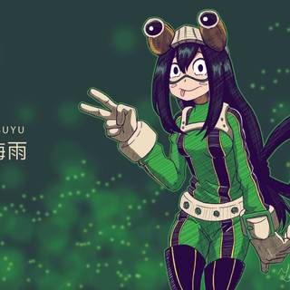 MHA Froppy desktop wallpaper