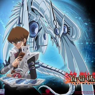 Blue Eyes Shining Dragon wallpaper