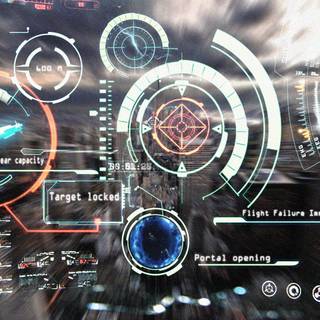 Iron Man Hud wallpaper