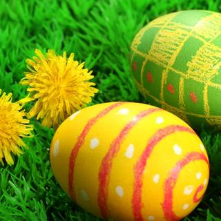 Cute Easter computer wallpaper