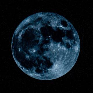 Moon in space wallpaper