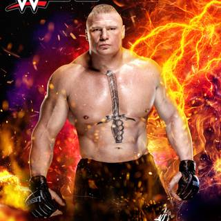 Brock Lesnar tattoo wallpaper