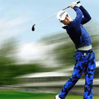 Golf player wallpaper