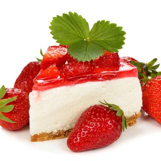 Strawberry desserts wallpaper