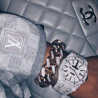 Luxury lifestyle aesthetic wallpaper