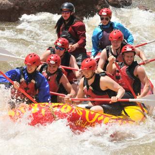 River rafting wallpaper