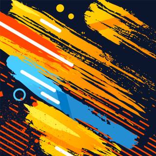 Geometric shapes pattern 4k wallpaper