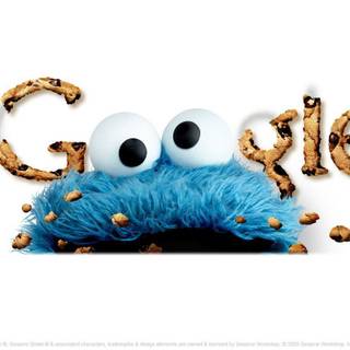 Sesame Street Cookie Monster wallpaper