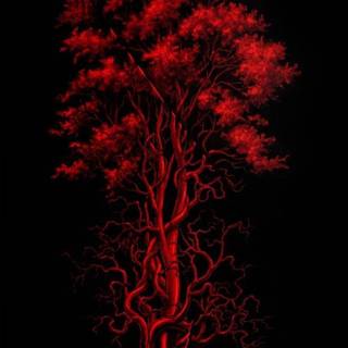 Red and black iPhone wallpaper