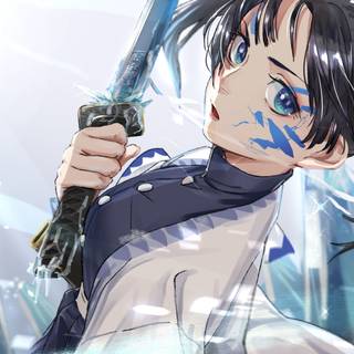 Inosuke x Aoi wallpaper