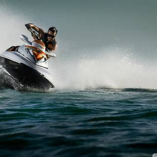Water ski wallpaper