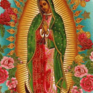 Virgen De Guadalupe phone wallpaper