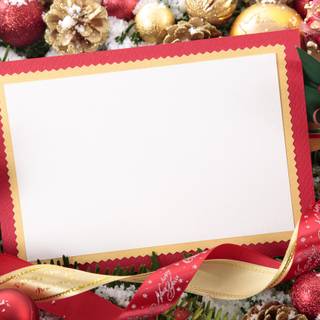 Christmas frame wallpaper