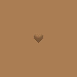 Brown hearts aesthetic wallpaper