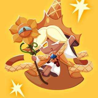 Aesthetic cookies wallpaper