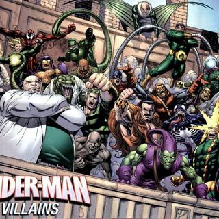 Superheroes vs supervillains wallpaper