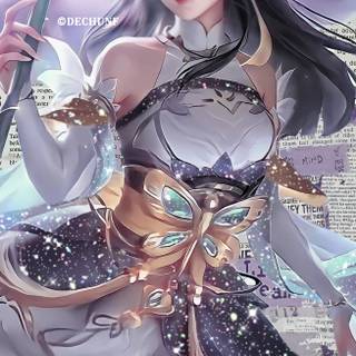 Kagura Water Lily wallpaper