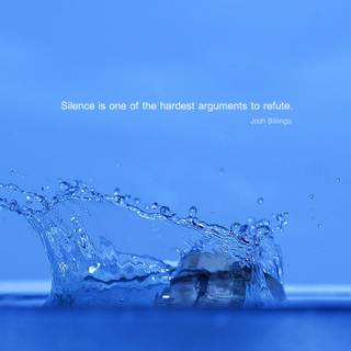 Silence quotes wallpaper