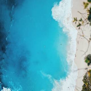 Aerial summer wallpaper