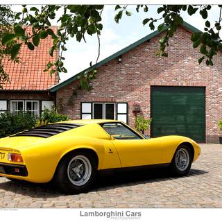 Lamborghini Miura SV wallpaper