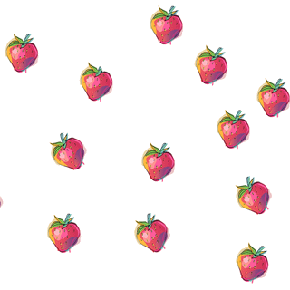 Strawberry PC aesthetic wallpaper