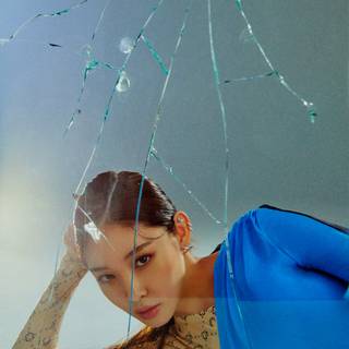 Chungha Bicycle wallpaper