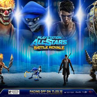 PlayStation All-Stars Battle Royale wallpaper