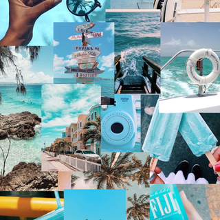 Phone retro summer wallpaper