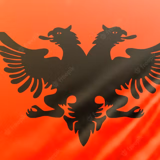 Flag of Albania wallpaper