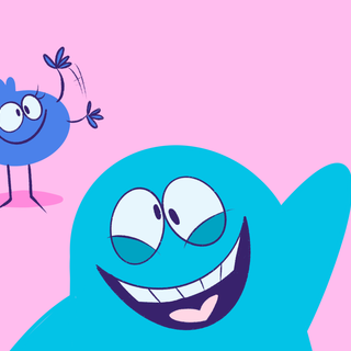 Bloo and Berry wallpaper