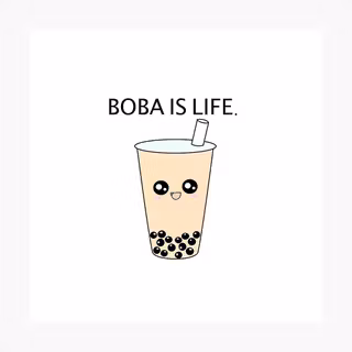 Boba kitten wallpaper
