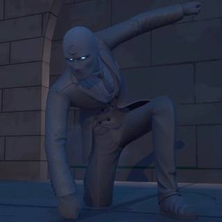 Moon Knight Fortnite wallpaper