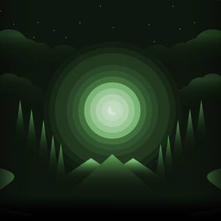 Green profile wallpaper