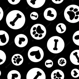Dog bones wallpaper