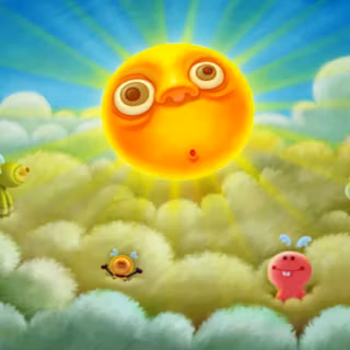 Sunshine cartoon wallpaper