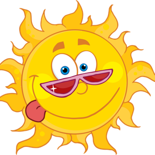 Sunshine cartoon wallpaper