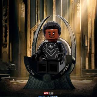 Lego Black Panther wallpaper