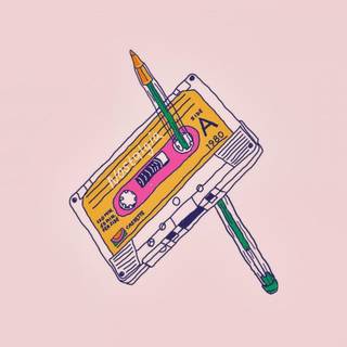 Old school music wallpaper