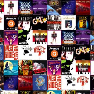 Broadway musical wallpaper