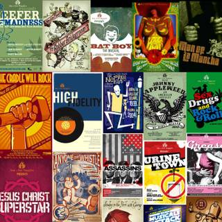 Broadway musical wallpaper