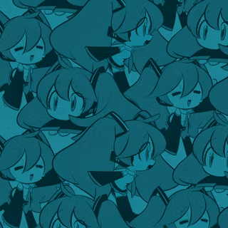 Miku aesthetic PC wallpaper