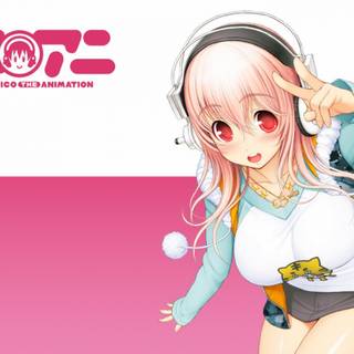 Super Sonico desktop wallpaper