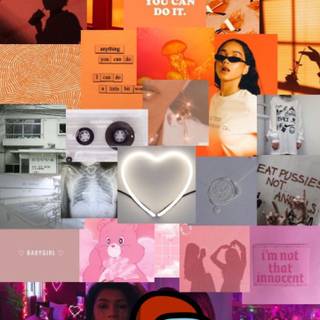 Crush collage wallpaper