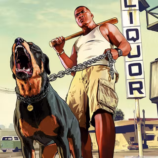 GTA V Chop wallpaper