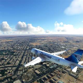 A320 Neo Egyptair wallpaper