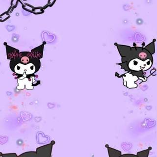 Kuromi Kawaii wallpaper
