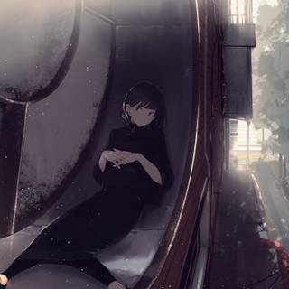 Anime calming wallpaper