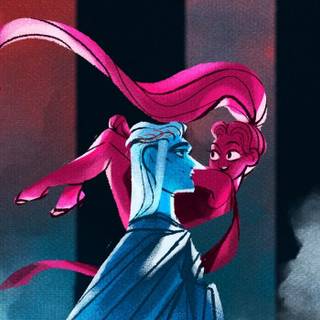 Lore Olympus computer wallpaper
