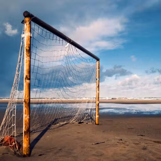 Beach soccer wallpaper