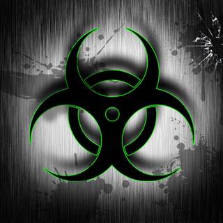 Toxic symbol wallpaper